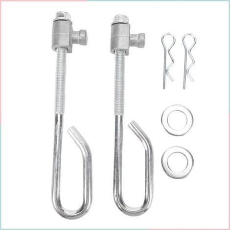 Kit Tige De Liaison De Levage De Pont - Compatible Avec Tondeuses À Gazon - 6 Pièces (1/4)