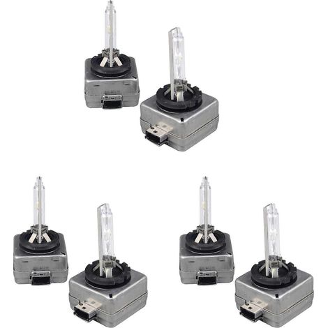 Lot de 6 ampoules de phares xénon HID D1S 6000K (réf. 63217162862) pour BMW E90 E92 F07 X3 X4 F25 F26 X5 F15 Z4 E89 et Mini Cooper. (1/5)