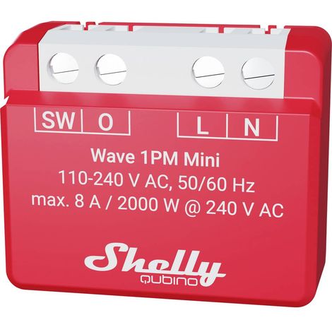 Shelly Shelly Qubino Wave 1PM Mini Attuatore di misura a commutazione Z-Wave (1/5)