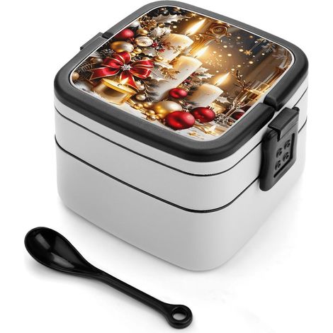 Boîte à lunch pour adultes, empilable, hommes et femmes (1/5)