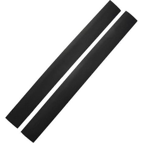 Lot de 2 couvre-joints en silicone pour plaques de cuisson et plans de travail-61.5X6.5cm-Black (1/4)