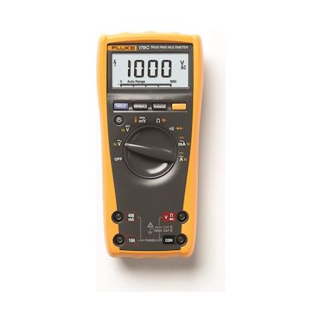 multimètre thermomètre numérique - 6000 points trms - fluke fluke179f