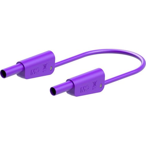 Stäubli SLK-4N-F25 Cordon de mesure 200 cm violet 1 pc(s) D660182 (1/3)