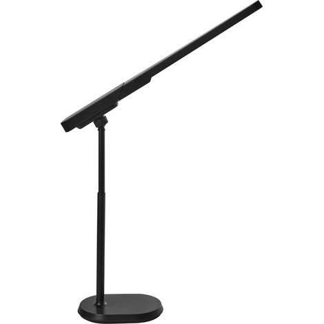 LED Schreibtischlampe TUCANA mit Dimmer Schwarz