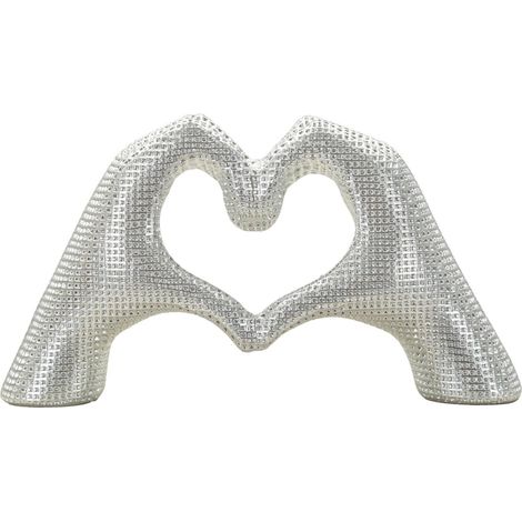 Scultura Lover Silver, 25x7,5x13,5 cm