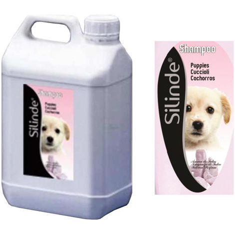 Silinde shampoo per cani specifico per manto bianco tanica da 5 litri