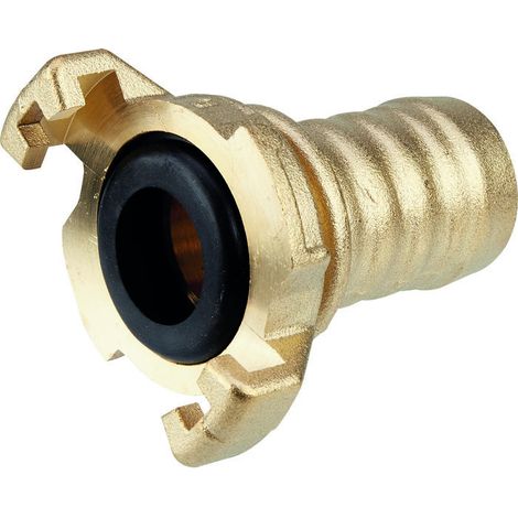 Demi – Schnellverbinder aus Messing 25mm – Rändelung