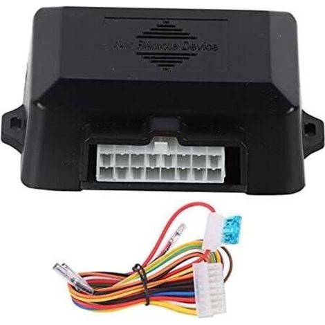 Lève-vitre de voiture, lève-vitre de voiture 4 portes, module de fermeture de lève-vitre de voiture universel en plastique noir 12 V pour voitures 4 portes (1/4)