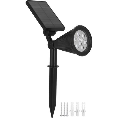 Projecteur solaire 9 LED – paysage – jardin extérieur – lumière colorée – puces
