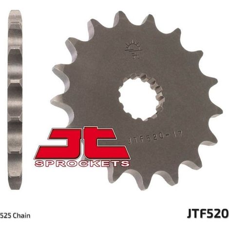 Pi帽贸n delantero JT F520-15, 15 dientes, tama帽o 525 (1/2)