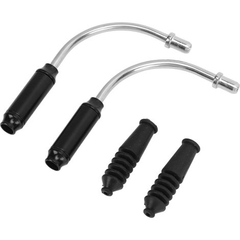 Flexibler, reibungsarmer Bremszug aus Edelstahl für Mountainbikes, Rennräder und BMX-Räder, schwarz (1/5)