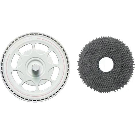 2 unidades para soporte de fregona con almohadilla para fregona de aspiradora Roborock Qrevo MaxV/Q Revo Pro (
