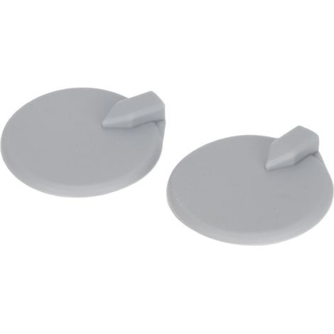 Électrodes rondes en silicone 65mm pour appareil TENS, 2 pièces - Électrothérapie et amincissement (1/5)