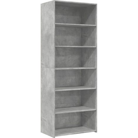 Aparador cómoda cómoda armario mueble organizador cocina salón salón alto 70 x 41 x 185 cm madera contrachapada gris 020034715