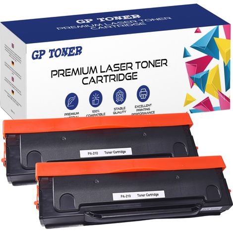 2 cartucce di toner per Pantum GP-P210 (1/5)