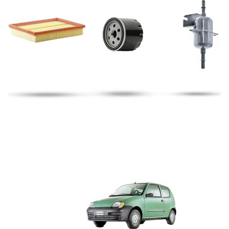 Kit tagliando 3 filtri compatibile con Fiat Seicento (187) 0.9 S 29kw dal 1998 (1/5)