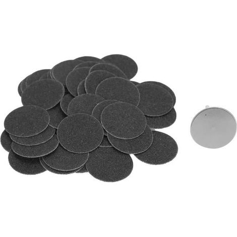 Disques de Ponçage - ESTINK - 50 pièces - Lavable - Compatible Meuleuses Électriques - Élimination Callosités (1/4)