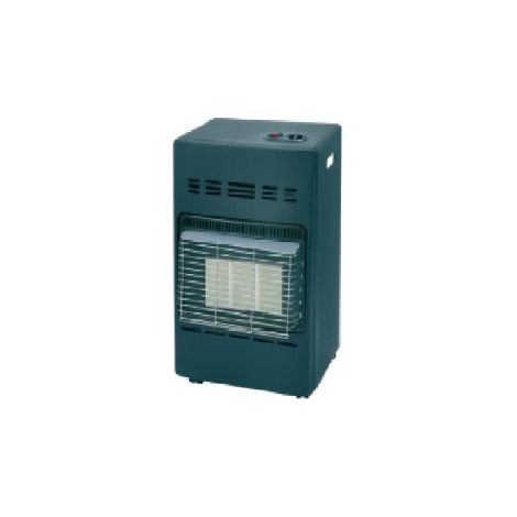 Cuisinière à gaz infrarouge 4200W – Construction en tôle grise – Roulettes pour déplacement – Pour cuisson extérieure – Résistante aux intempéries – Syntesy