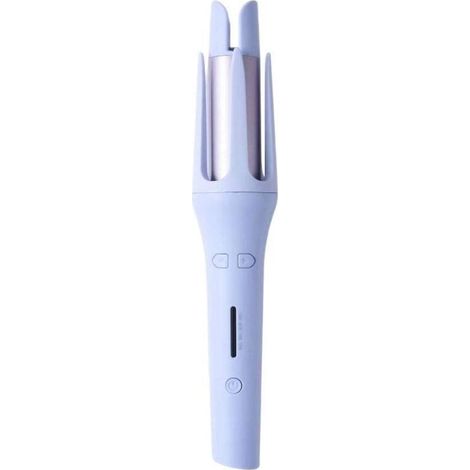 Fer à friser Automatique pour cheveux 32mm, Grandes boucles, Boucleur a Cheveux avec 3 températures réglables Chauffage rapide, 360 °Tournez le bigoudi pour cheveux longs(bleu) (1/4)