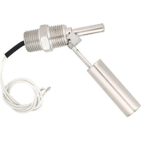 Capteur de Niveau d'Eau Flottant à Montage Latéral, Interrupteur à Flotteur en Acier Inoxydable 304, Filetage Mâle 1/2 NPT, DC 0-110V (1/5)