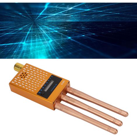G619 Drahtloser Detektor, Drahtloser Funkfrequenzsignaldetektor mit drei Antennen, Drahtloses Scannergerät, GPS-Detektor (1/5)