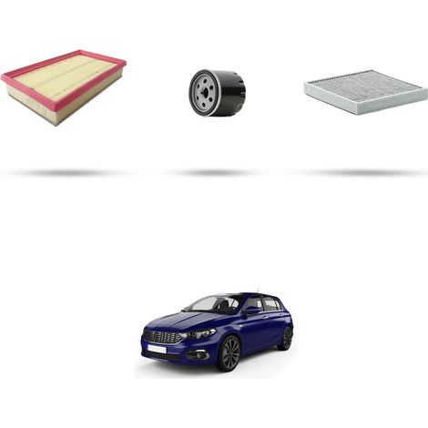 Kit tagliando 3 filtri compatibile con Fiat Tipo II 1.5 T4 96kw dal 2022 (1/4)