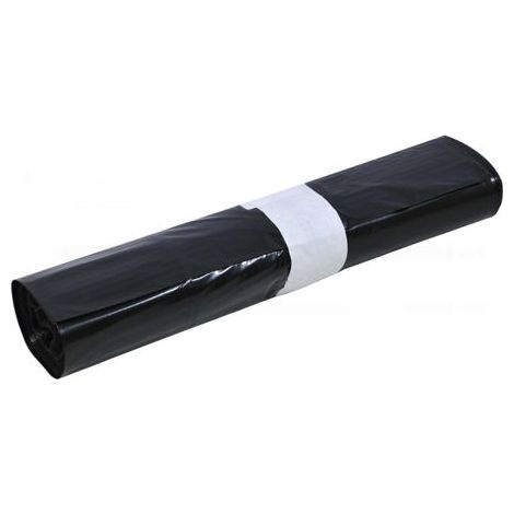 Sacs poubelle 130 l noirs renforces (70 microns)