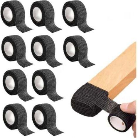 10 Rouleaux Patins Feutres Autocollants - Protection de Meubles, Chaises et Sols - Anti-rayures et Réduction du Bruit (1/4)