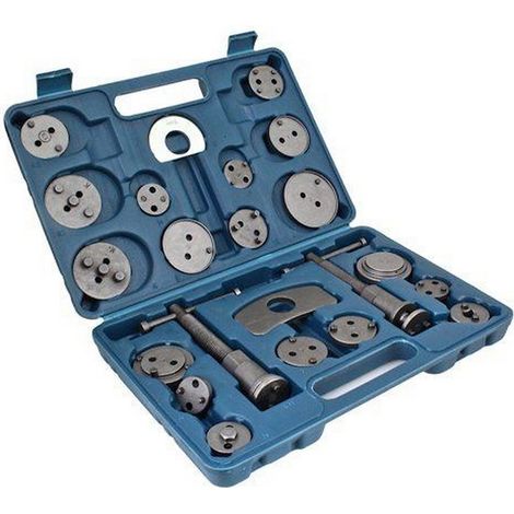 Coffret outil universel repousse piston d'etrier de freins a disques 22 pieces (1/2)