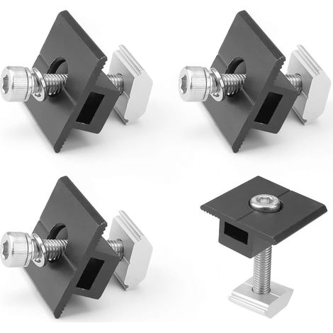 Support Z Pour Panneau Solaire - Alliage D'aluminium - Fixation Pour Toit Plat Yacht Bateau Voiture Maison - 30 mm - 1 Pièce (1/5)