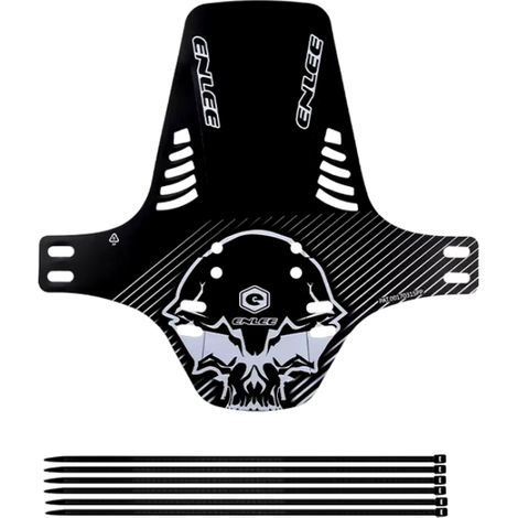Guardabarros universal para bicicleta Roxar Enlee (diseño de calavera) (1/4)