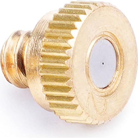 Lot de 10 buses brumisation en laiton - Filetage 0,6 mm Tête rechange pour système refroidissement extérieur 0.2 (1/5)