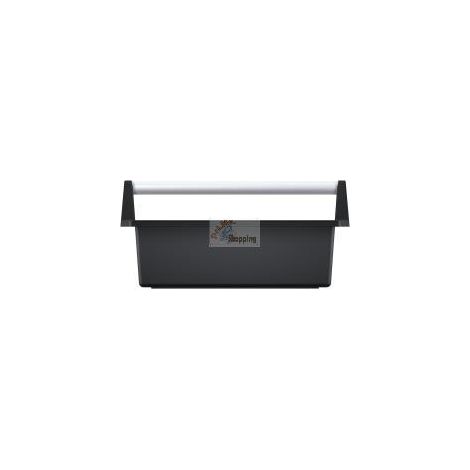 Kistenberg Portautensili con impugnatura ergonomica in alluminio anodizzato, colore nero, 496 x 296 x 231 mm (1/3)