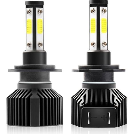 LED-Autolampen 9006HB4 50W, Komplett-Umrüstsatz, Fernlicht, IP68 wasserdicht