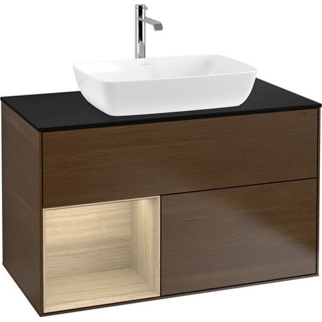 Villeroy & Boch F772PCGN Meuble sous-vasque Finion F77 (1/2)
