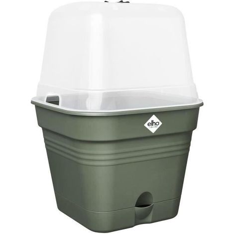 Pot de culture ELHO Green Basics Carré - Ø 35 - Plastique - 14 l - Vert (1/5)