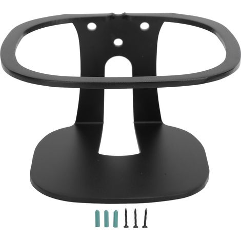 Support Mural En Aluminium - Pour Enceinte Colonnes - Charge Maximale 15 Kg - Design Circulaire - Fixation Murale Stable - 1 Pièce (1/5)