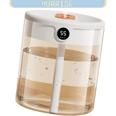 HURRISE Mini-Luftbefeuchter, HURRISE Luftbefeuchter fürs Schlafzimmer, Luftbefeuchter für Haushaltsgeräte (1/5)