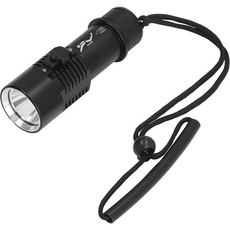 5000 lm Tauchlampe mit Magnetschalter, tragbare Taucherlampe wasserdicht IPX8 bis 100 Meter. (1/5)