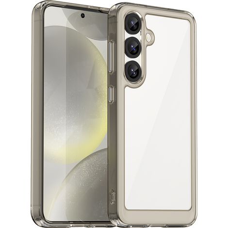 Custodia semitrasparente a tema spazio esterno per Samsung Galaxy S25 Edge con cornice flessibile. (1/5)