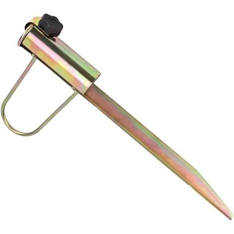 pour ancre pour sol Métal 41cm Pour Parasol Plage pour ancre Fixation solide, résiste au vent, pour idéal plage et jardin, métal , installation outil (1/5)