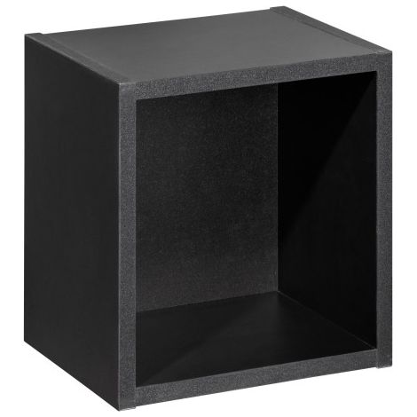 Armoire murale cubique - H 27,9 x L 26,7 x P 21,3 cm - Astral Black - Livraison gratuite (1/3)