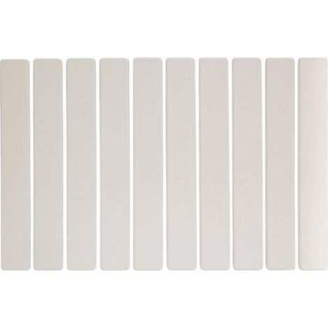 Tapis de Bain en Diatomite "Caillebotis" 59x93cm Beige (1/2)