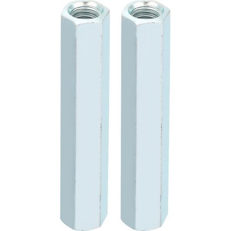 Entretoise en acier inoxydable avec écrous à tige longue – Lot de 10 pièces pour montage d’équipements bureautiques et télécoms (1/5)