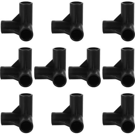 3 Wege Kunststoffrohrverbinder 10 Stück 20mm PP für