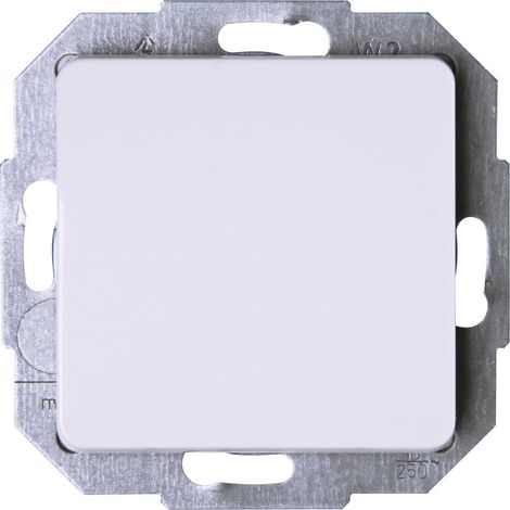 Kopp Aus-Wechselschalter Serie Milano Unterputz arktisweiß 618602088 Schalter