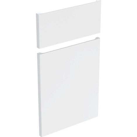 Ensemble de façade de tiroir/porte GE Renova Plan pour armoire latérale H : 70 cm, année 2021, blanc