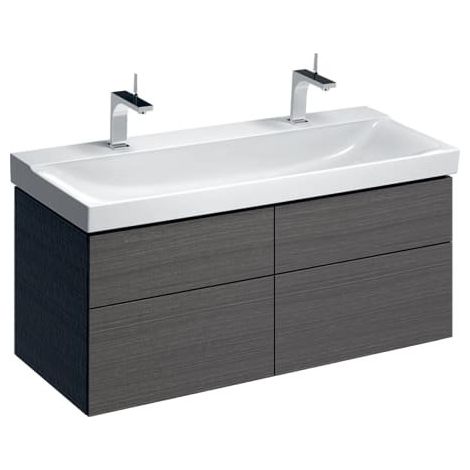 Geberit Xeno 2 armoire sous lavabo, 1174x530x462mm, 4 tiroirs, (1/3)