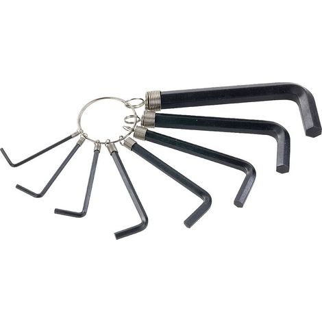 kwb Clé mâle à six pans 2 mm, 2.5 mm, 3 mm, 4 mm, 5 mm, 6 mm, 8 mm, 10 mm 8 pièces (1/3)