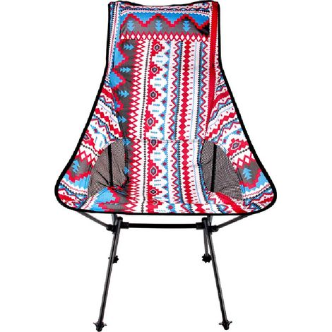 Jardin Chaise Pliante Chaise de Plage Pliante Légère avec Sac de Transport pour La Randonnée sur pêche sur Barbecue Pique Nique (1/4)